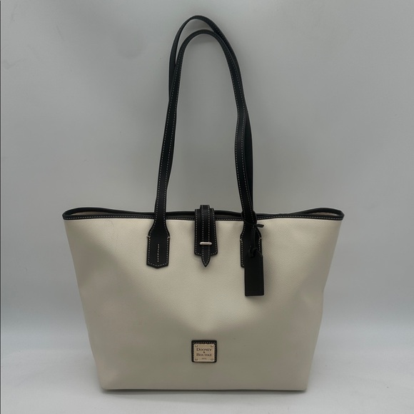 Dooney & Bourke Handbags - Dooney & Bourke Laptop Tote Ivory DI499IY